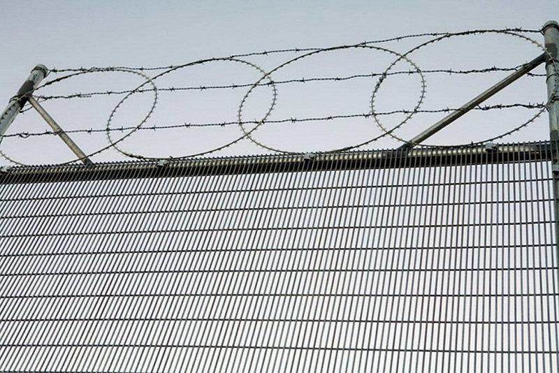 CF 358 High Security Gate and Fencing with Razor Wire